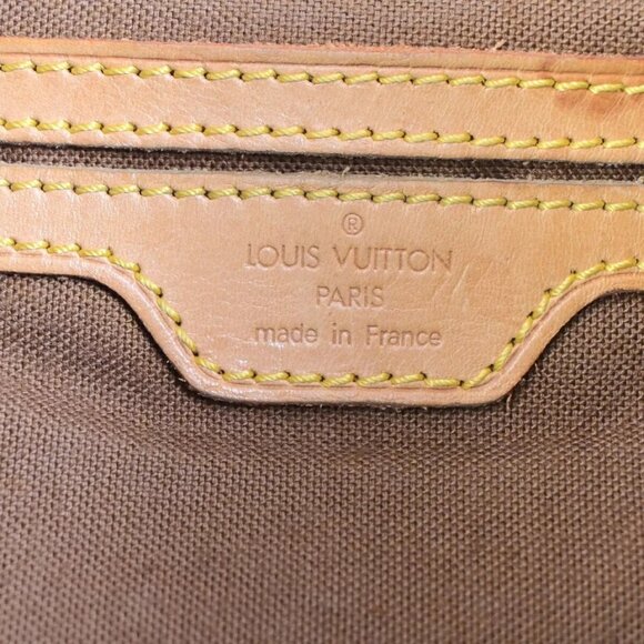 LOUIS VUITTON Montsouris GM Backpack Bag Monogram Leather Brown M51135 70FB218 - Picture 13 of 15